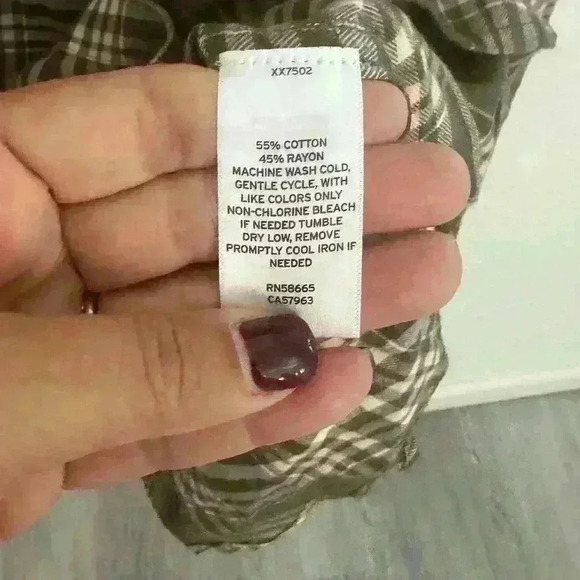 NWOT Oversized Caslon botton down shirt size XS - Picture 4 of 4